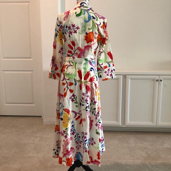 Zara Multicolor Floral Maxi Dress - Picture 2 of 10